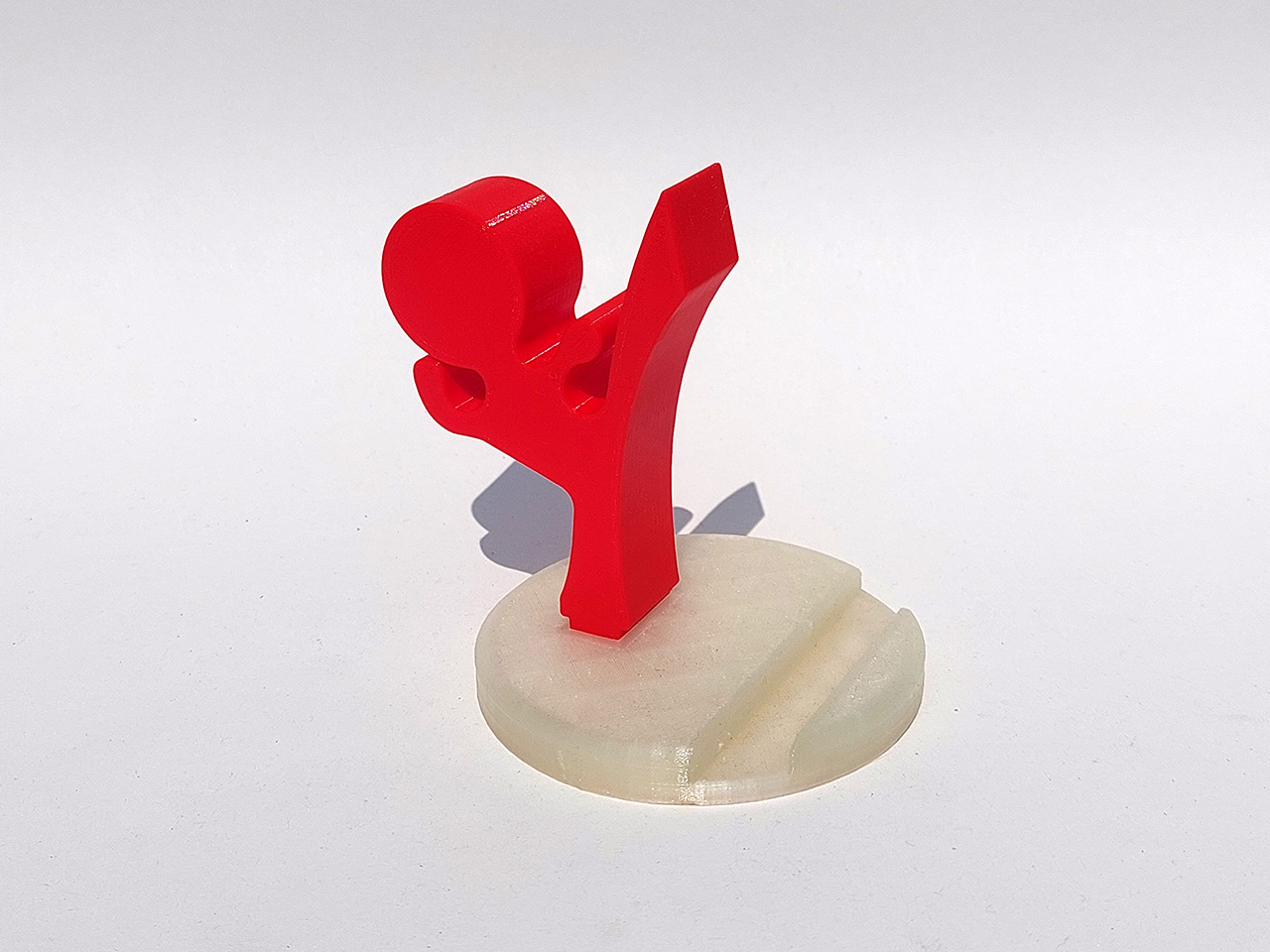 Žmogeliuko formos telefono laikiklis 12007-3