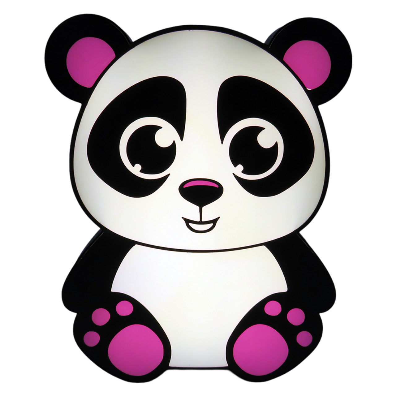 02 Panda rozine LED 3D