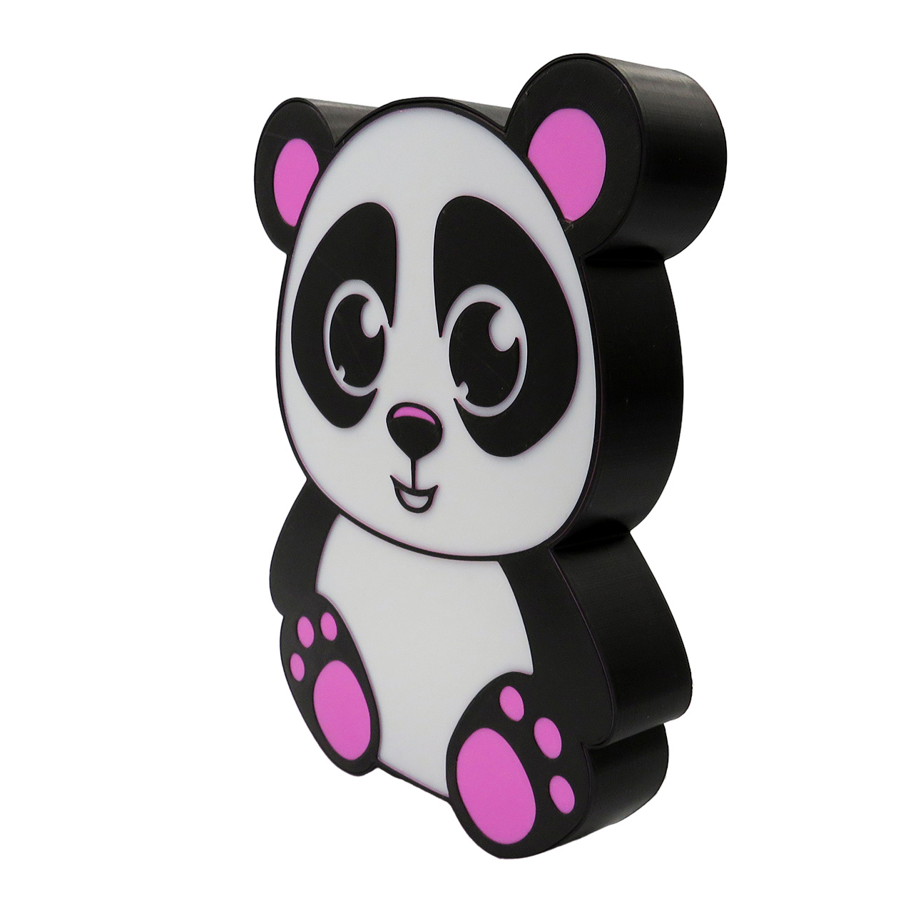 04 Panda rozine LED 3D