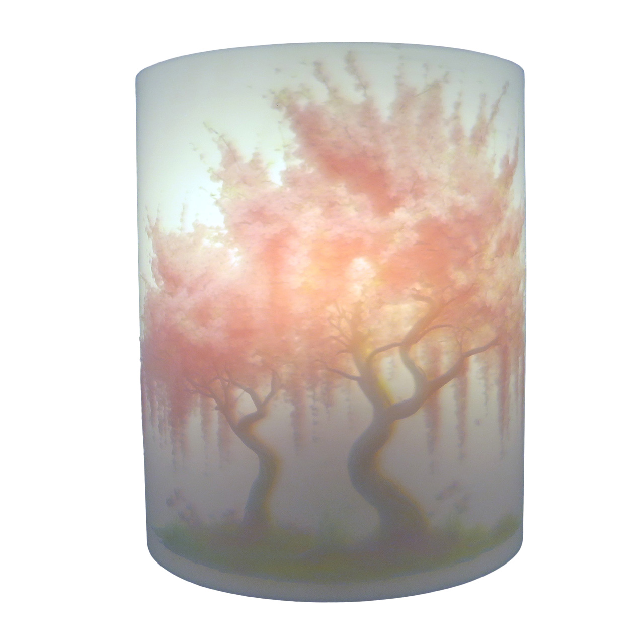 01-3 Sieninis sviestuvas Sakura su piesiniu 3D