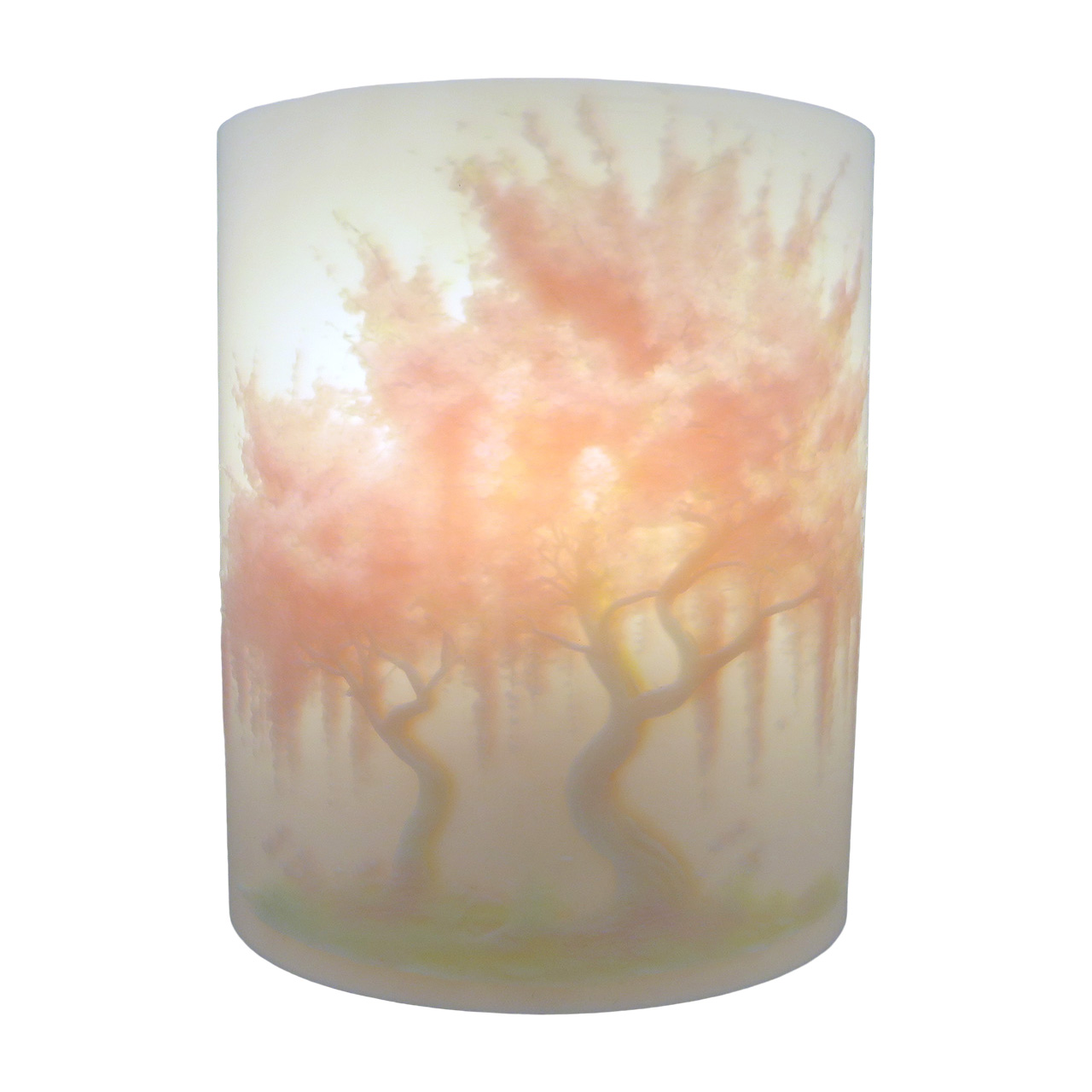 01 Sieninis sviestuvas Sakura su piesiniu 3D