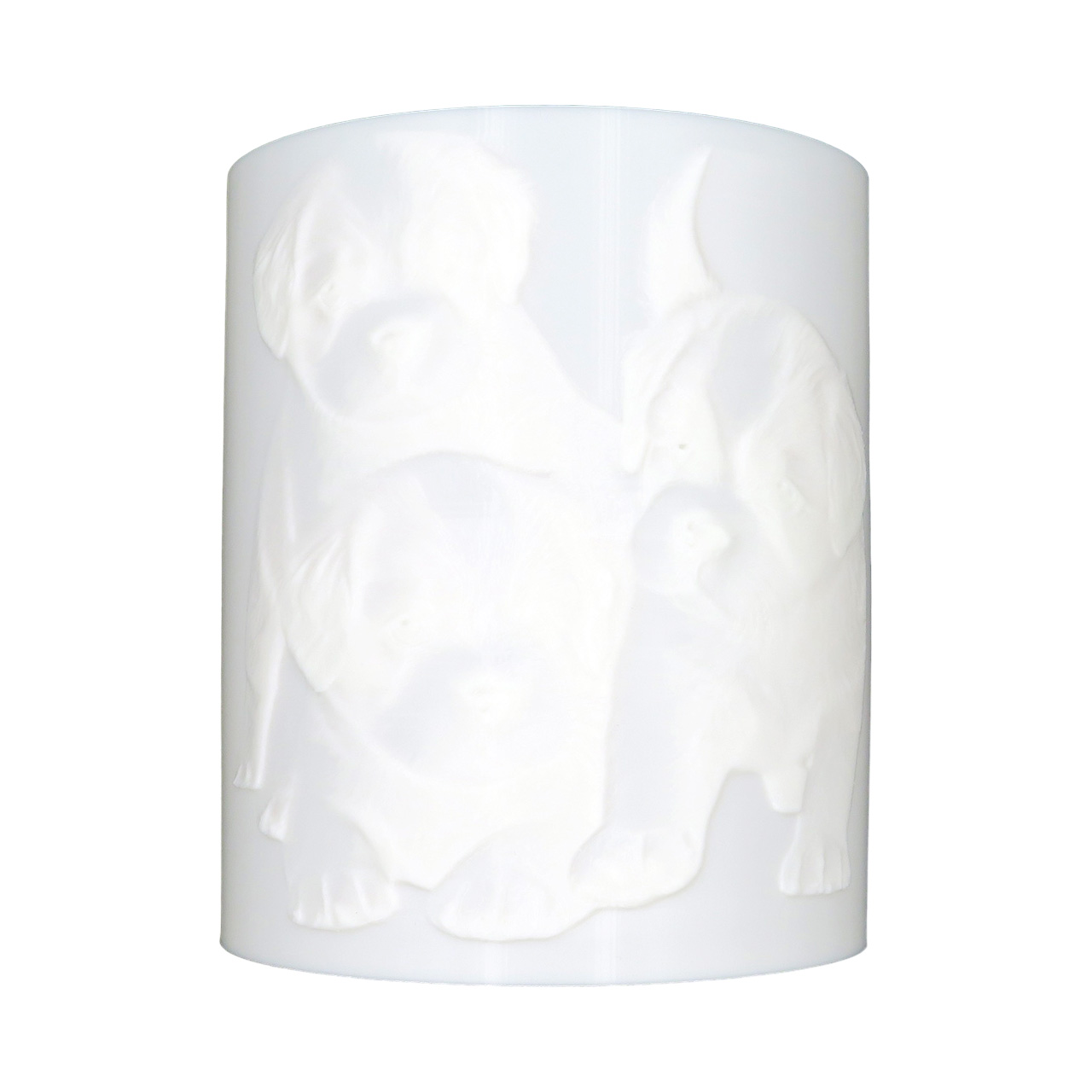 02 Sieninis sviestuvas Suniukai su piesiniu 3D