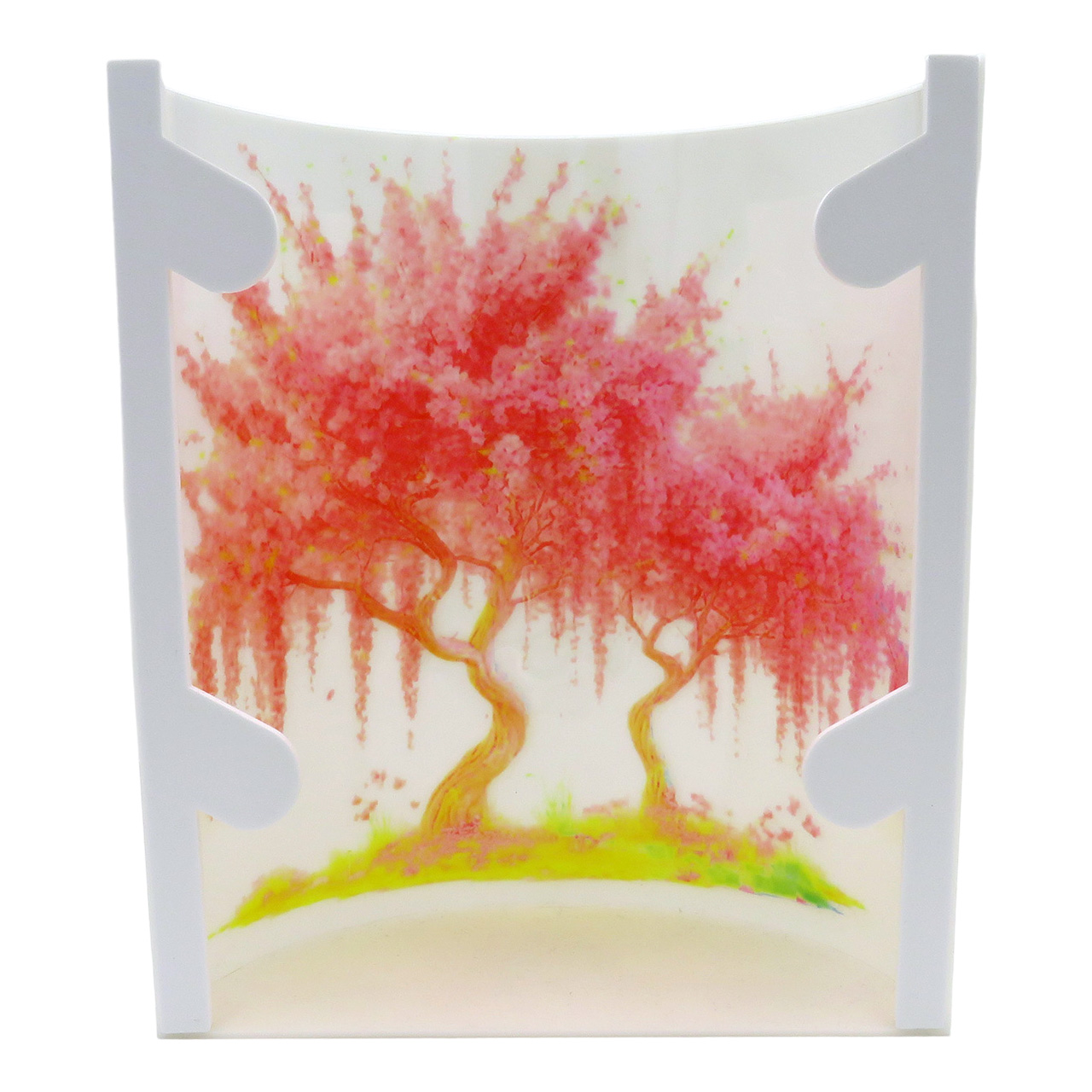 04 Sieninis sviestuvas Sakura su piesiniu 3D