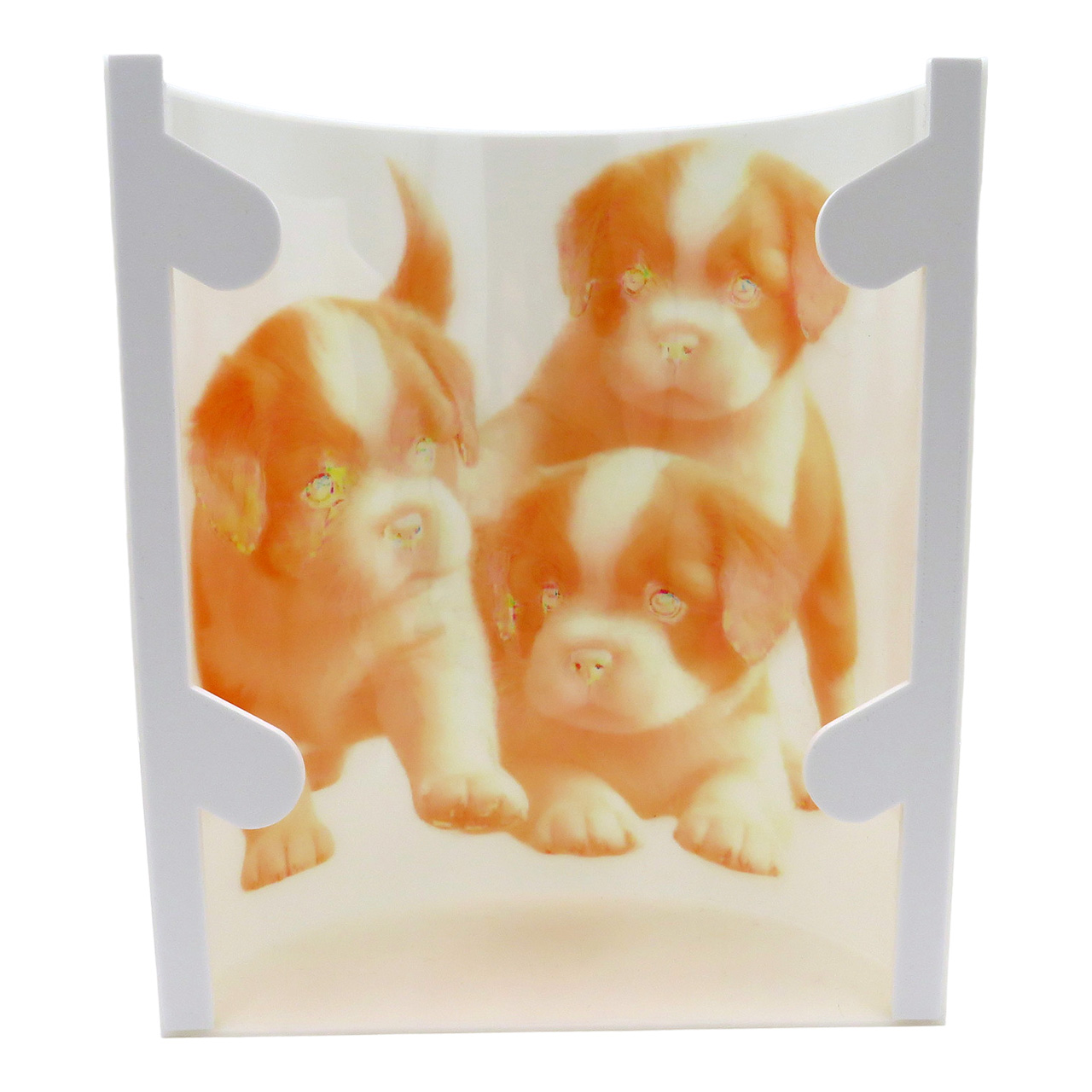 04 Sieninis sviestuvas Suniukai su piesiniu 3D