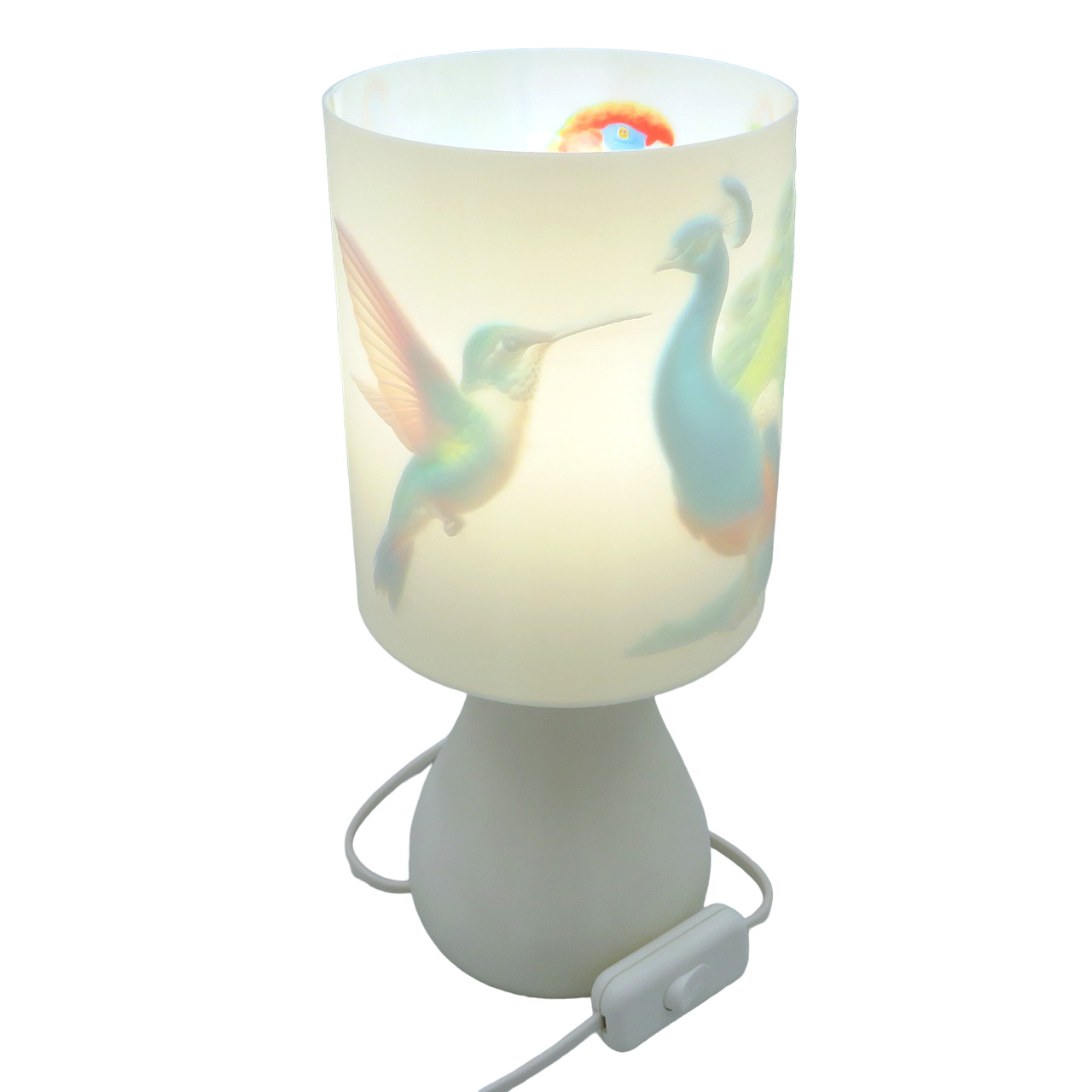 05 Stalinis sviestuvas pauksciai su piesiniu 3D