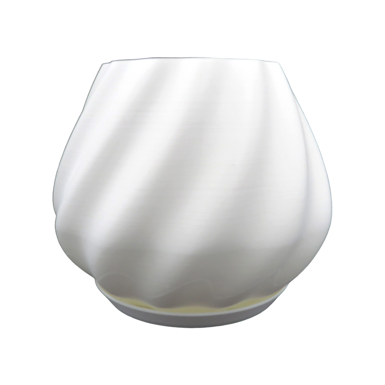 02 Vazonas Banguotas - baltas 22007