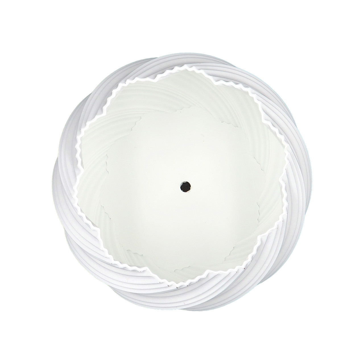 03 Vazonas Briaunuotas - baltas 22005