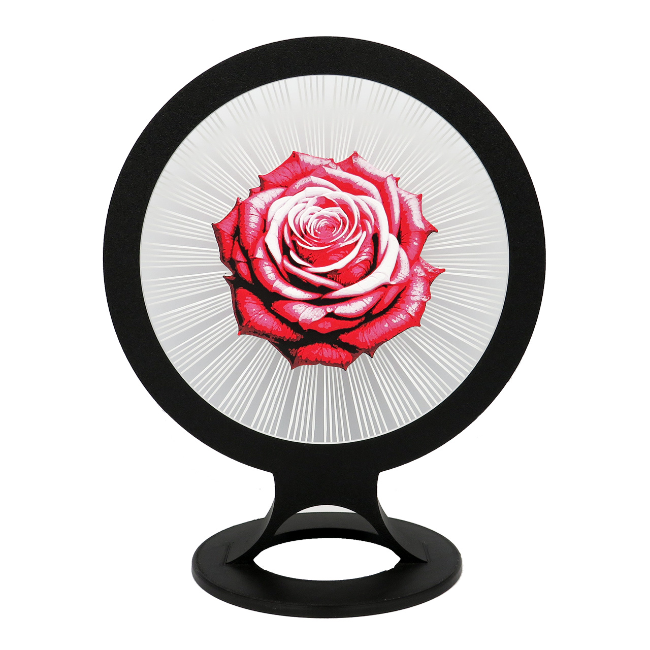 03 Stalinis sviestuvas apskritimo formos-roze-plastiko gijos