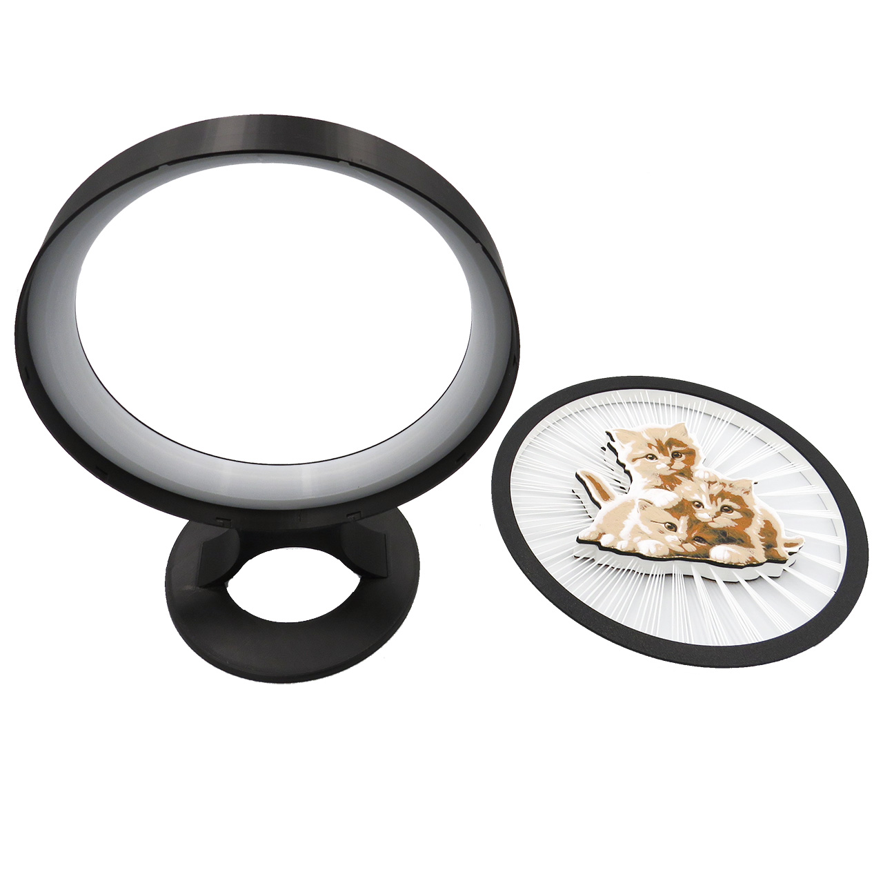 05 Stalinis sviestuvas apskritimo formos-kaciukai-plastiko gijos