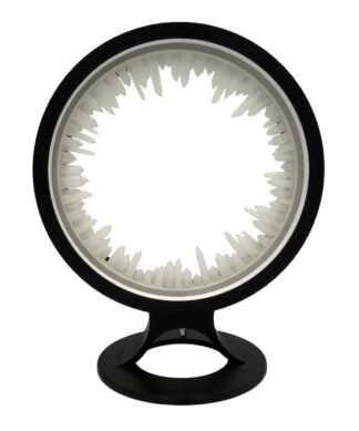 Stalinis LED šviestuvas Kristalai, apskritimo formos