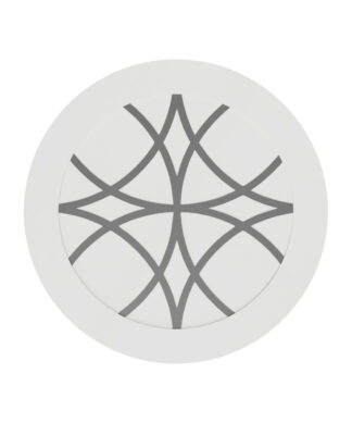 Įmontuojamas/įleidžiamas LED šviestuvas/panelė su piešiniu 18W Nr. 12131113