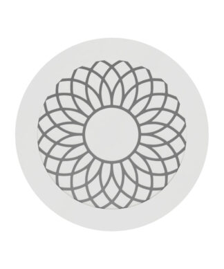 Įmontuojamas/įleidžiamas LED šviestuvas/panelė su piešiniu 18W Nr. 12131118